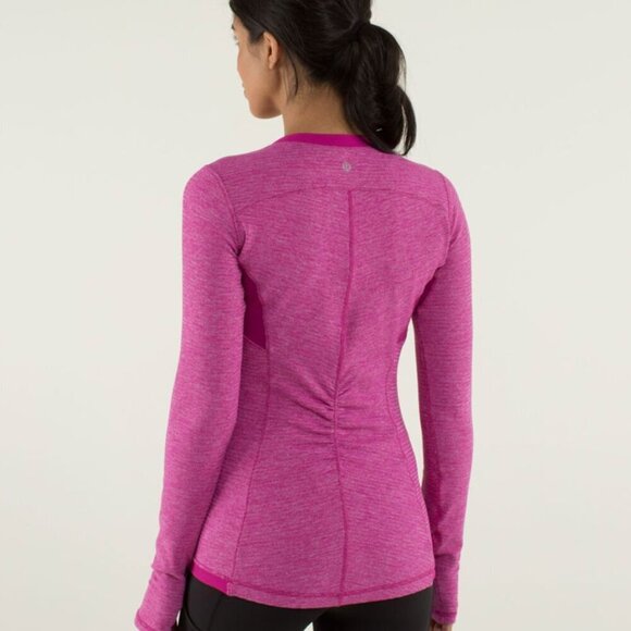 Lululemon Run Soft Long Sleeve Pink 4 NWOT - Picture 3 of 14